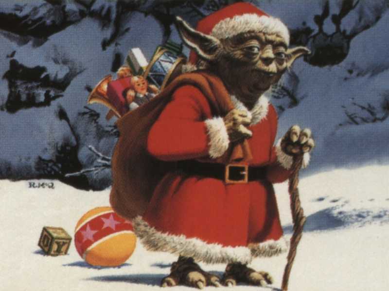 Noël approche Yoda