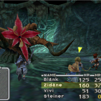 Final Fantasy IX combat boss forêt