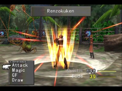 Final Fantasy VIII gameplay