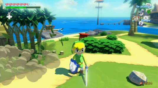 The Legend of Zelda - The Wind Waker HD île de Link