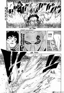 Naruto Gaara affronte Kimimaro aux côtés de Rock Lee