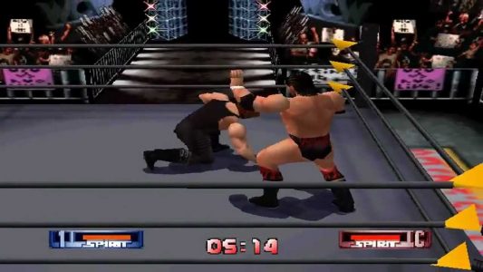 WCW vs NWO Revenge sur N64 combat