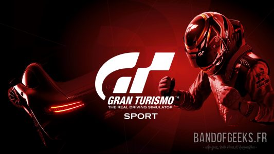 GT Sport écran titre