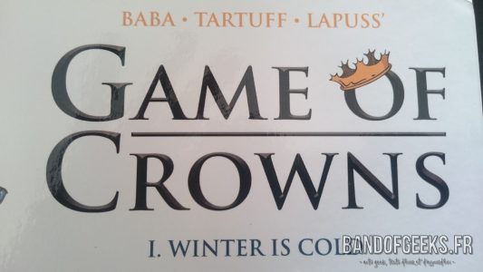 Game of Crowns titre de la BD