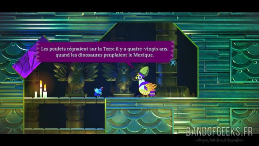 Guacamelee! 2 poulet histoire regne monde Band of Geeks