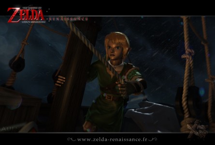 Zelda Link's Awakening Renaissance - Artwork Tempête