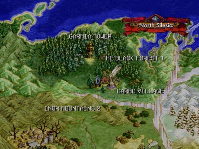 Grandia II carte du monde
