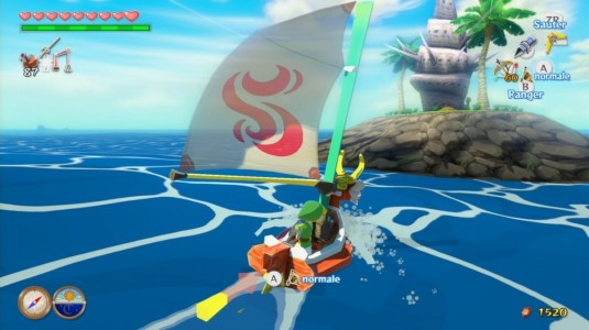 The Legend of Zelda - The Wind Waker HD navigation