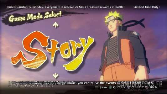 Naruto Shippuden Ultimate Ninja Storm 4 Mode Histoire Titre Band of Geeks