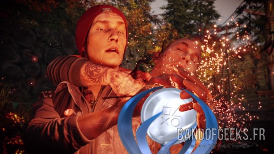 inFAMOUS Second Son Trophée Platine Band of Geeks