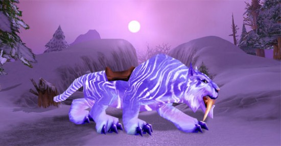 Monture Tigre à dents de sabre World of Warcraft