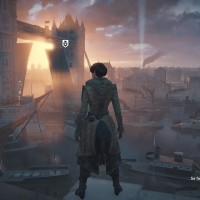 Assassin's Creed Syndicate Lydia est devant la Tamise