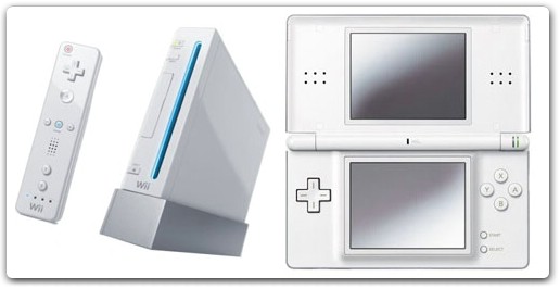 consoles Wii et DS