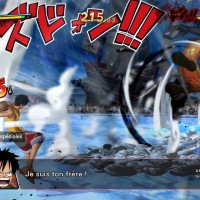 One Piece Burning Blood Luffy se bat contre Moria