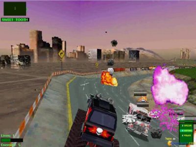 Twisted Metal 2 Hammerhead tire sur Sweet Tooth