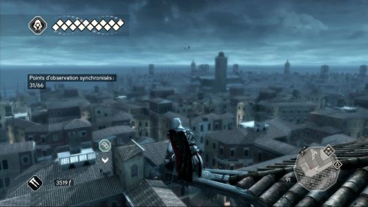 Assassin's Creed II Ezio sur un point d'observation