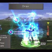 Final Fantasy VIII Squall vole une magie à l'ennemi