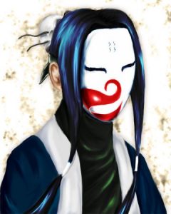 Haku masqué dans Naruto