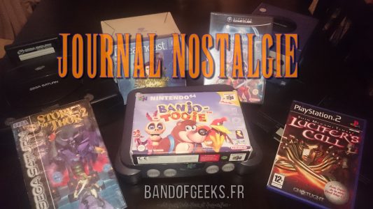 Journal Nostalgie Logo plus consoles