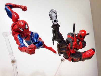 spider-man-deadpool-revoltech-yamaguchi