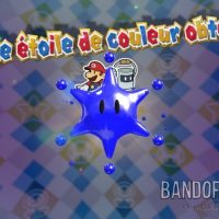 Paper Mario Color Splash Mario et Peinturion sont sur la grande étoile bleue