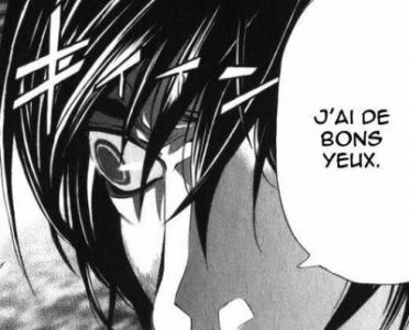 Death Note Mikami possède les yeux du dieu de la mort