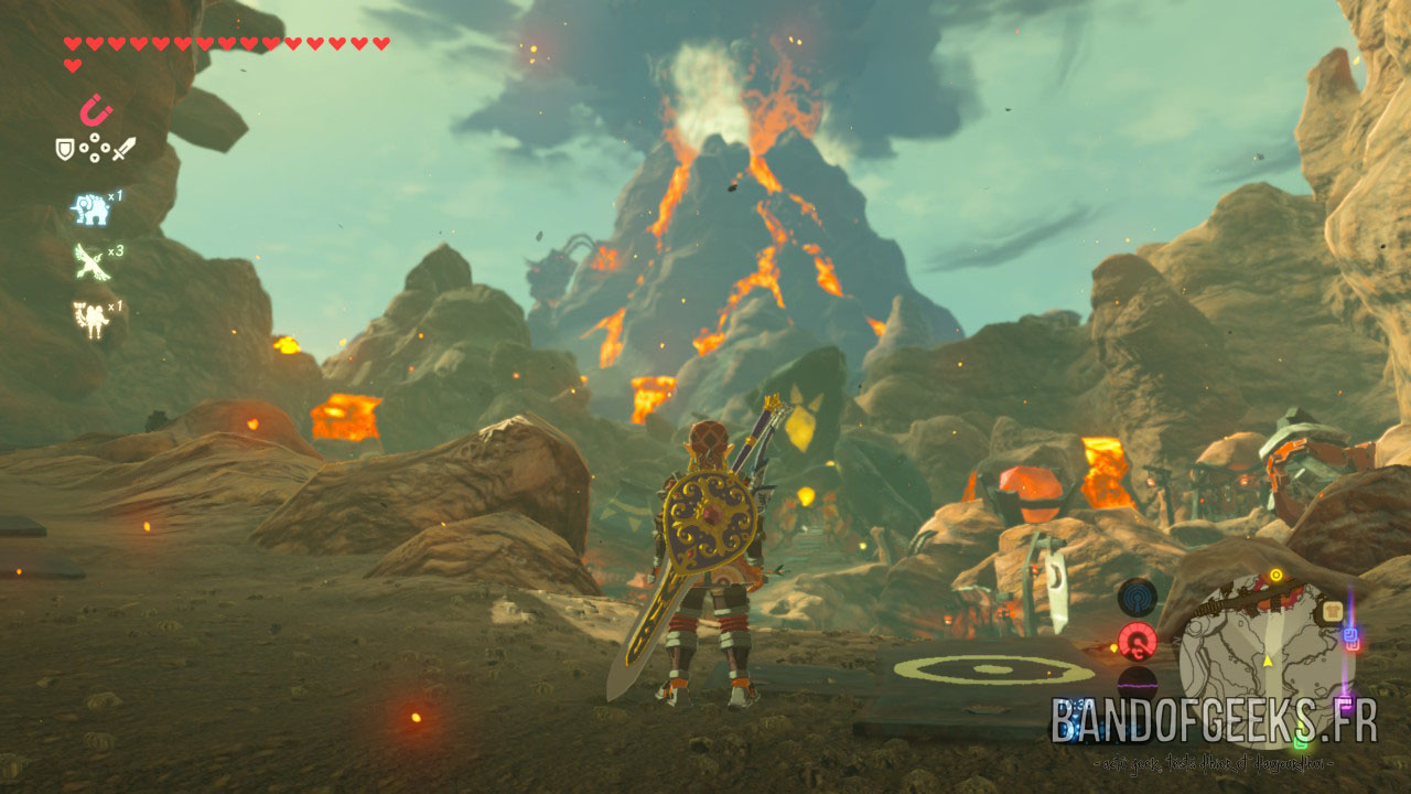 The Legend of Zelda Breath of the Wild Montagne de la Mort Band of Geeks Band of Geeks