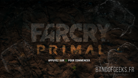 Far Cry Primal écran titre Xbox One