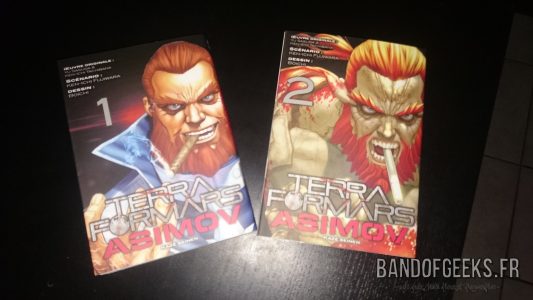 Terra Formars Asimov volumes 1 et 2 en version française