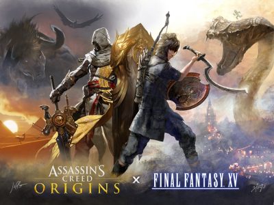 Final Fantasy XV Assassin’s Creed Collaboration Band of Geeks