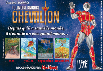 Fullmetal Knights Chevalion affiche tomes français Band of Geeks