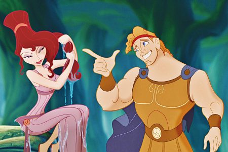 Hercule et Meg discutent