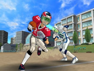 Wii Eyeshield 21 Sena passe Shin avec un Devil Bat Ghost