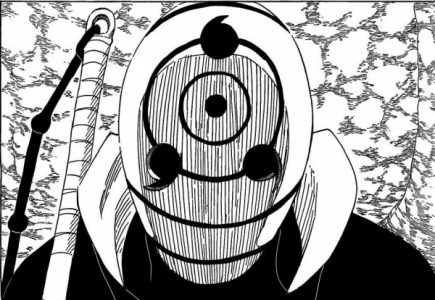 Naruto Tobi masqué en gros plan