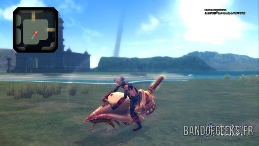 .hack//G.U. Last Recode Haséo sur la moto
