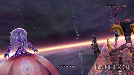 .hack//G.U. Last Recode Haséo et son avatar affrontent l&#039;avatar de Endrance