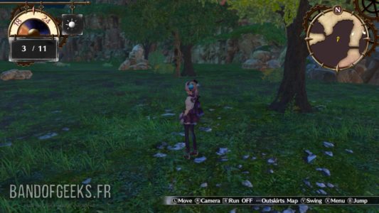 Atelier Lydie &amp; Suelle Lydie dans la forêt la nuit