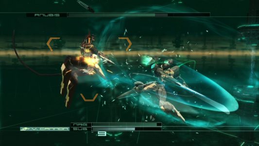 Zone of the Enders combat contre Anubis