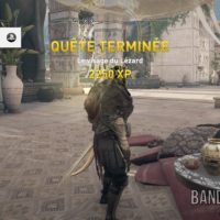 Assassin's Creed Origins Bayek a vaincu le Lézard