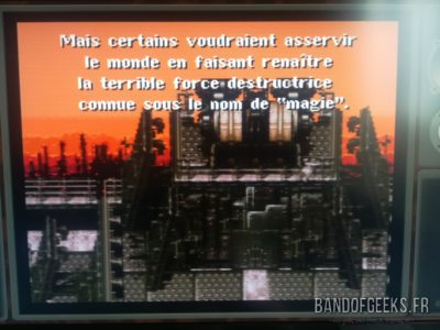 Super Nintendo Mini Final Fantasy VI en français
