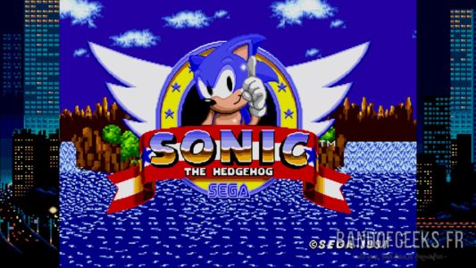 Sonic the Hedgehog écran titre