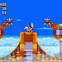 Sonic Mania Plus Sonic et Tails esquivent des boules à piques