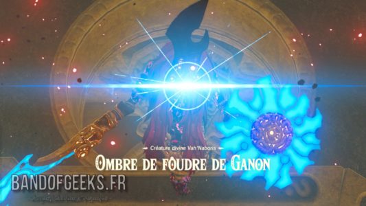 Breath of the Wild Ombre de foudre de Ganon
