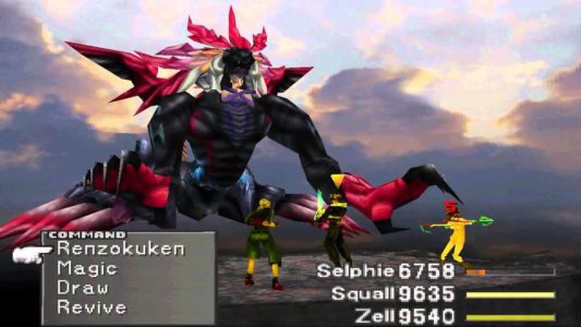 Final Fantasy VIII combat contre le Boss de fin