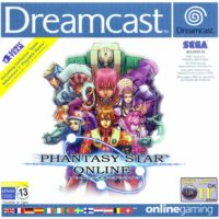 Phantasy Star Online jaquette Dreamcast 