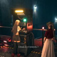 Final Fantasy VII Remake Tifa et Aerith devant le PHS