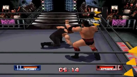 WCW vs NWO Revenge N64 combat sur le ring