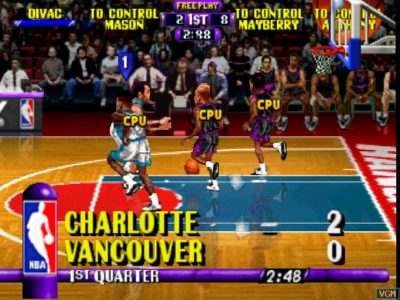 NBA Hangtime N64 match