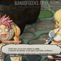 Fairy Tail Natsu et Lucy discutent