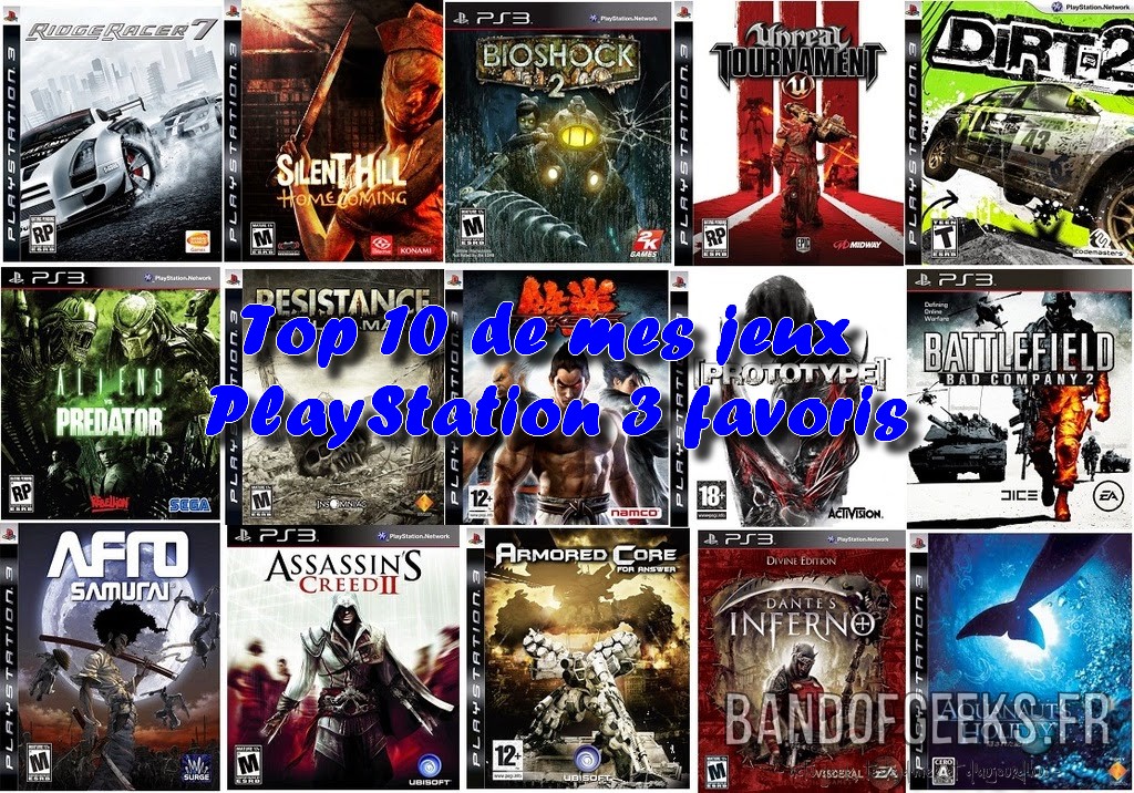 Les 10 meilleurs jeux PS3 ! 